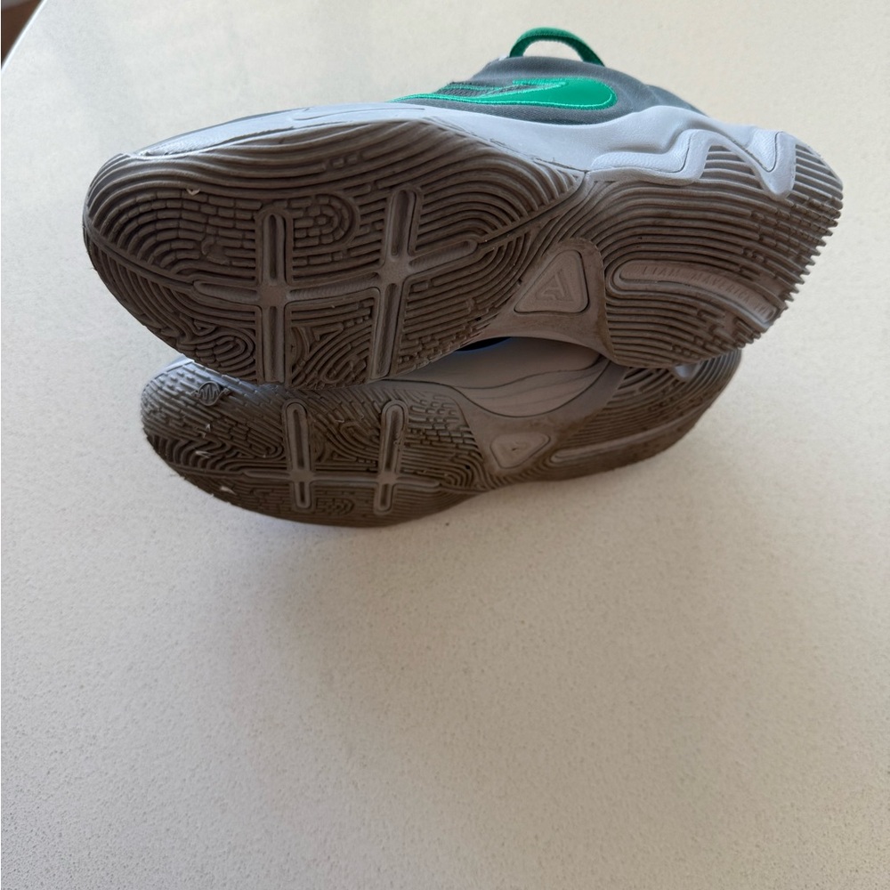 Nike Kids Gray and Teal Sneakers - Picture 3 of 3